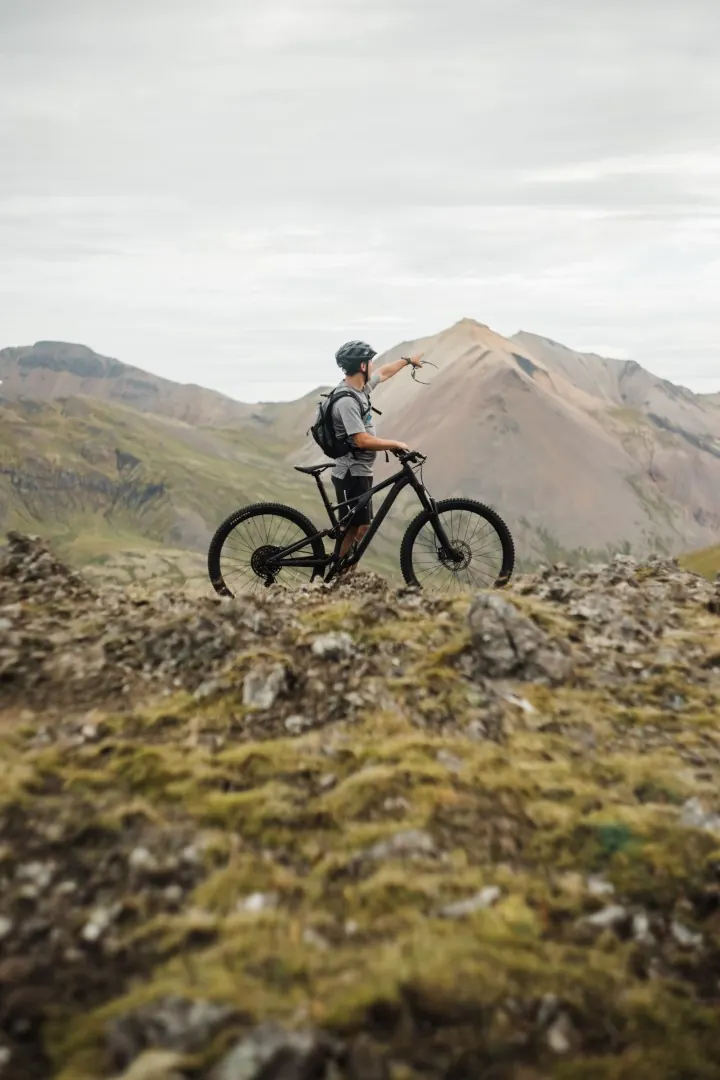 Mountain e-bike at Tindasel