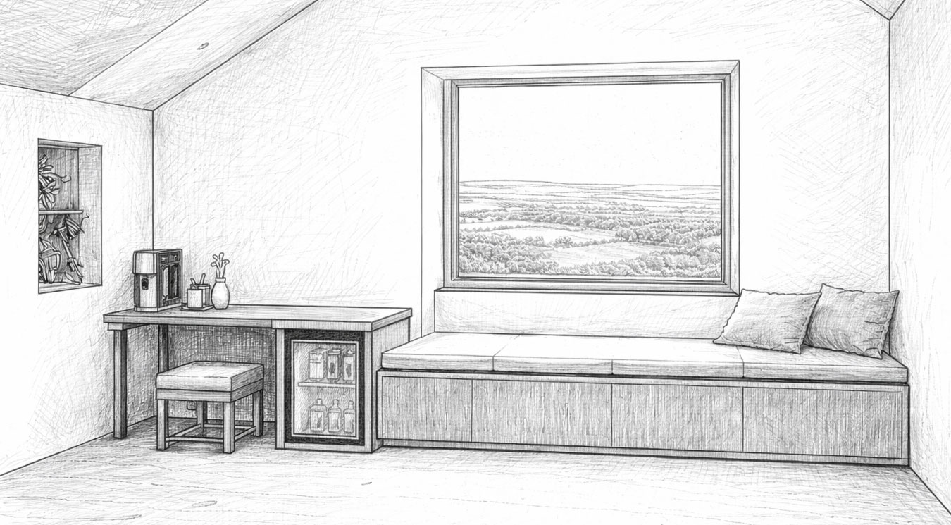 Interconnecting Family Room