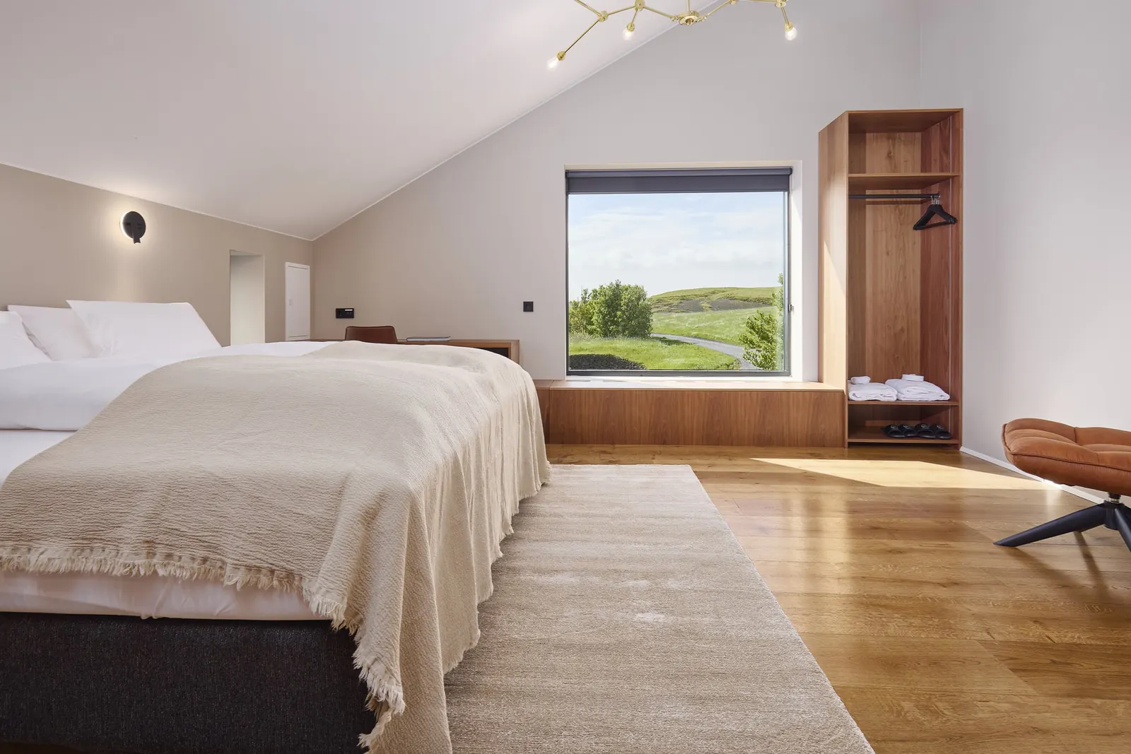 Deluxe Loft Room seen from the door