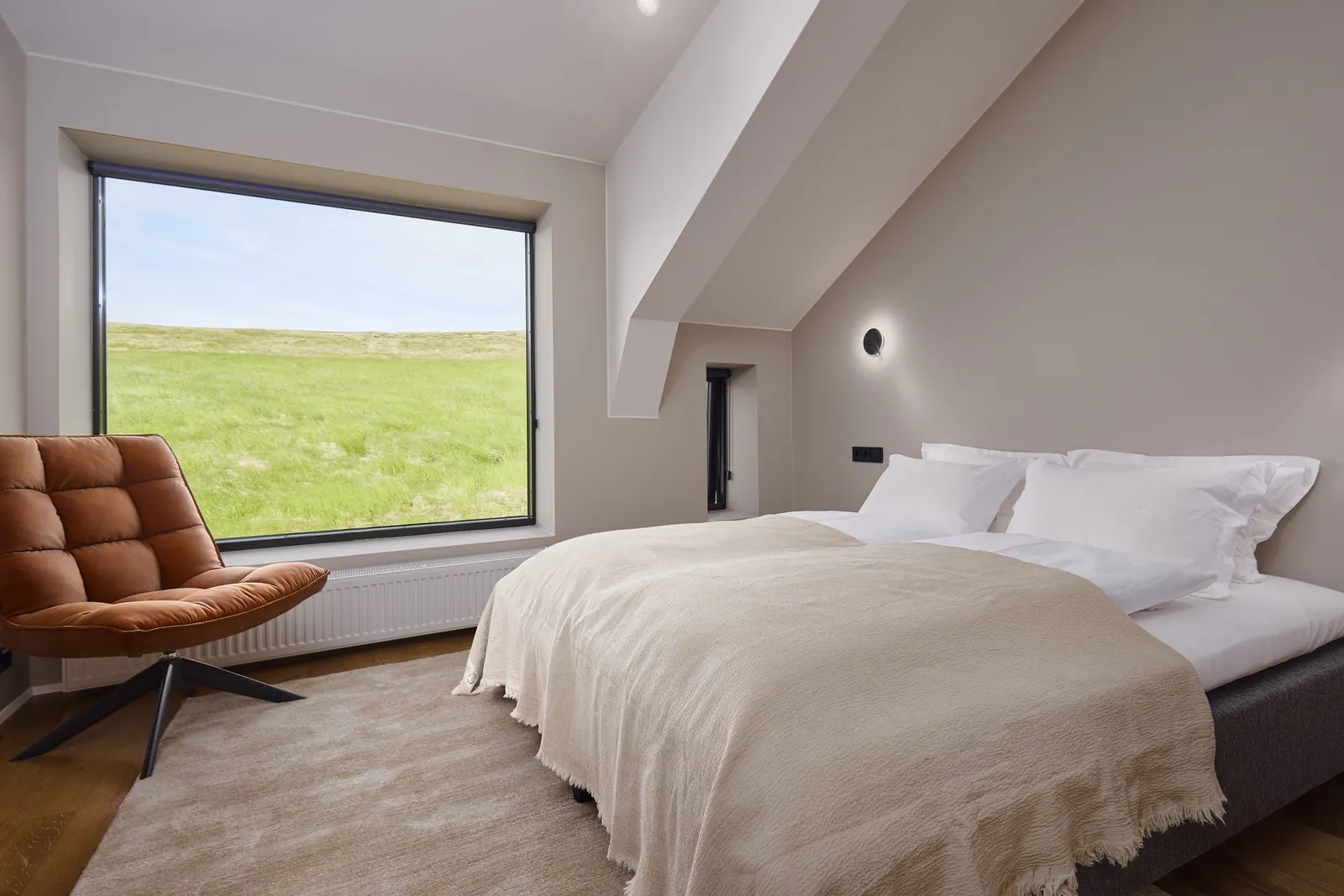 Superior Loft Room bed and window