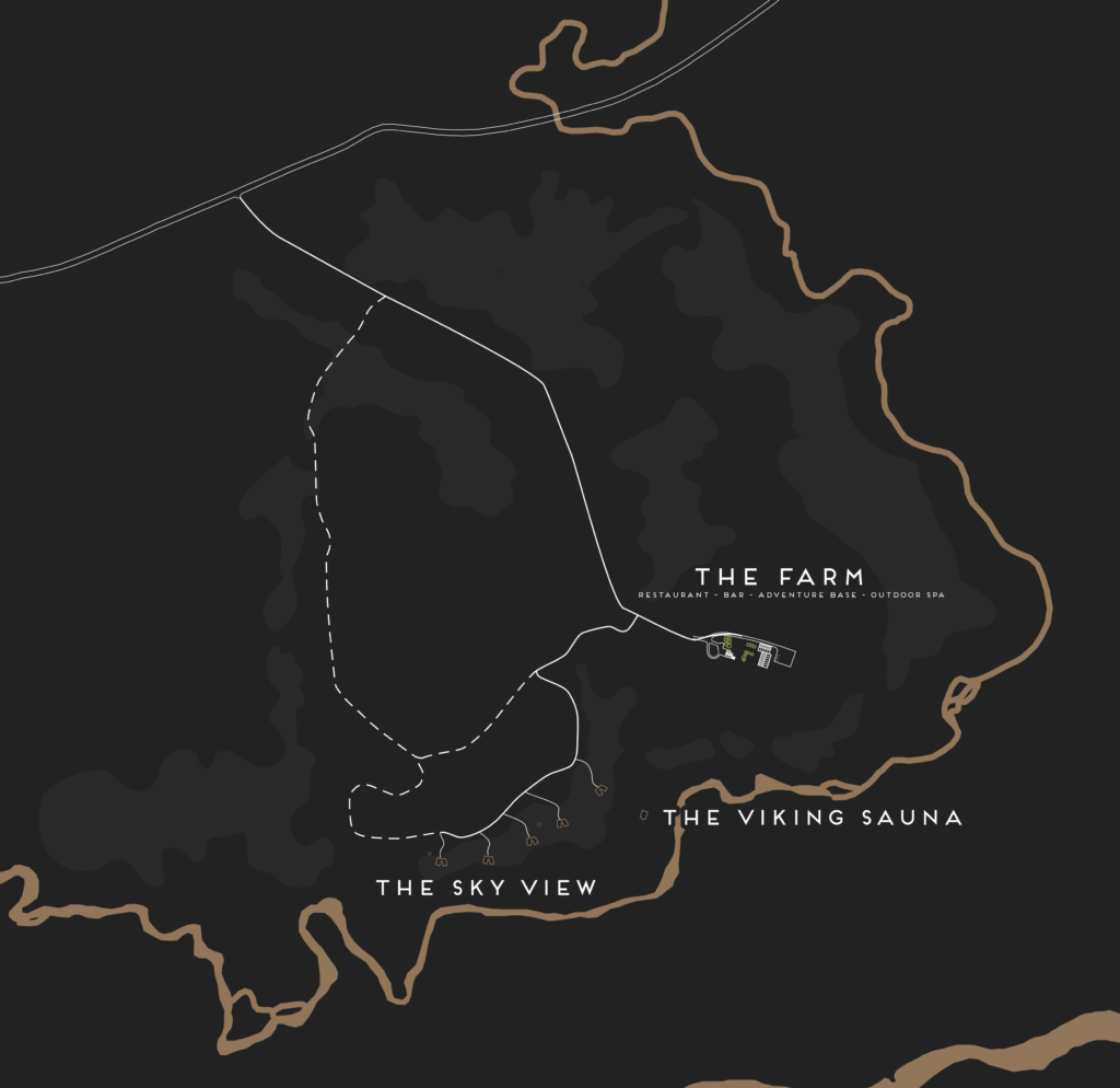 Tindasel location map — South Iceland